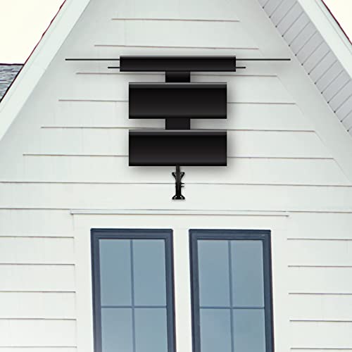 Rca Amplified Outdoor Or Attic Hd Antenna, Multi-Directional Hd Antenna With 100-Mile Range; Digital Ota Antenna, Vhf & Uhf Reception; Nextgen Tv Atsc 3.0 Compatible, Supports 4K/8K 1080P Tvs #TOP4