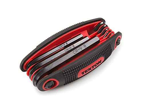 Tekton Folding Hex Key Wrench Set, 8-Piece (1.5-8 Mm) | 25142 #TOP3