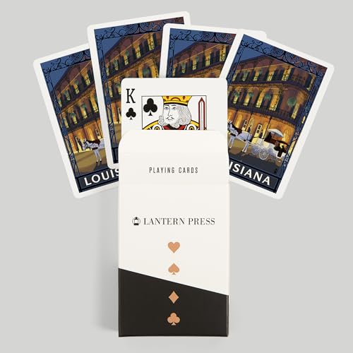 Baraja de Poker Louisiana French Quarter 52 Cartas miniatura 6