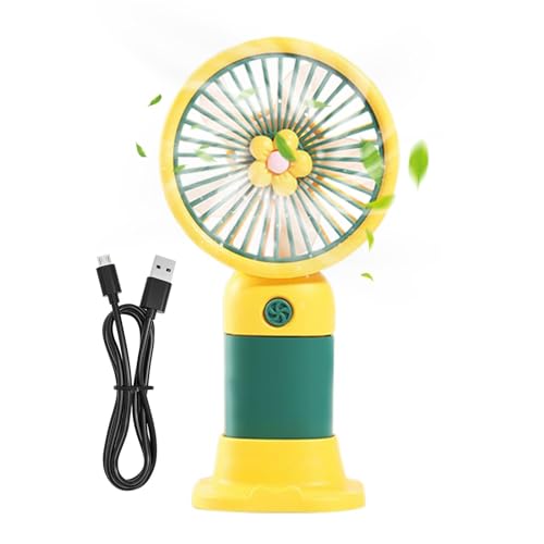 Ventilador Portátil, Silencioso Y Recargable Por USB Herramienta Para El Verano Con Base, Pequeño Ventilador De Bolsillo, Para Uso En Exterior Interior Hogar Oficina Cocina Viajes Hombres Y Mujeres