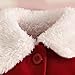 Toddler Baby Girls Cute Furry Collar Peacoat Long Sleeve Woolen Trench Coats and Beret Hat Fall Winter Outfits for 0-3 Years