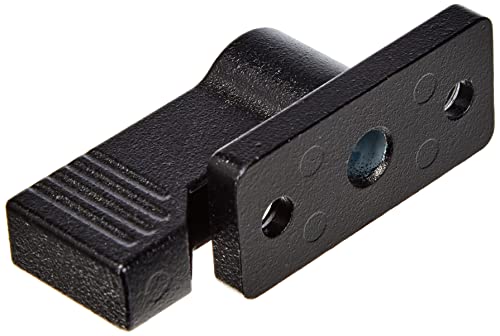 HALDER 24101.0202 Drehriegel, Schwarz, d1=17 mm