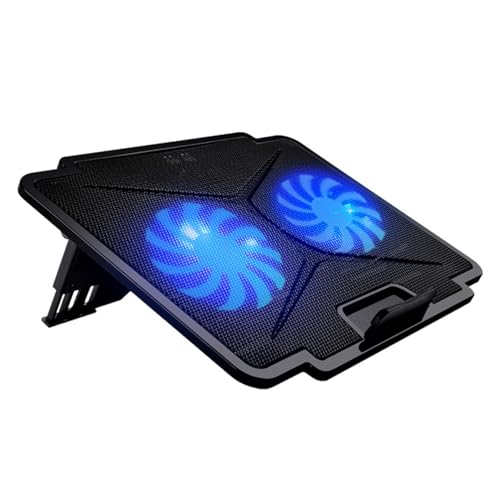 Base refrigerante ajustable para laptop con ventilador silencioso