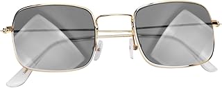 Óculos Transparentes Decoração Retrô Armação Quadrada Óculos De Sol Vintage Para Mulheres Óculos De Sol Retrô Armação Quadrada Óculos De Sol Coloridos Óculos Criativos