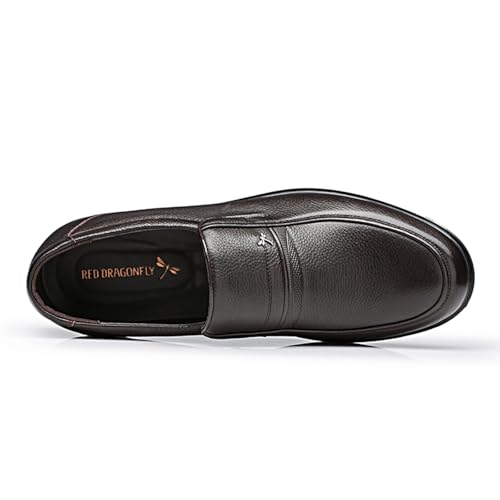 Red Dragonfly Men's Dress Shoes Comfort Soft Men Oxford Dress Sneakers Business Casual Formal Derby Shoe3