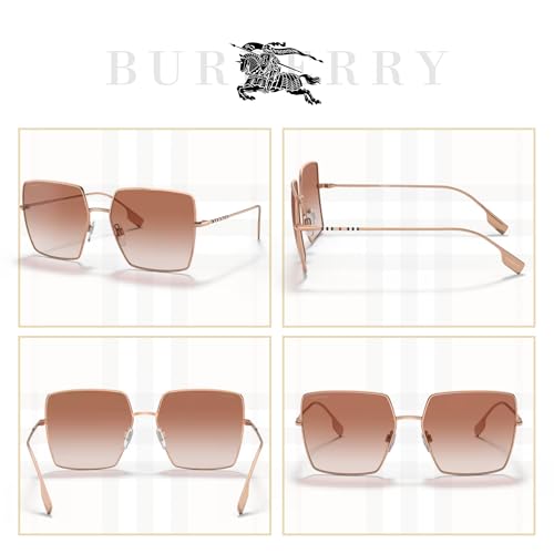 BURBERRY Daphne BE3133 Square Sunglasses for Women +BUNDLE with ACCESSORY EYEWEAR KIT4