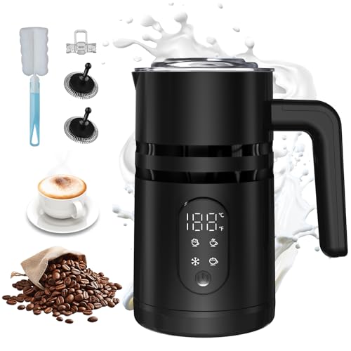 4 in 1 Electric Milk Frother Automatic Hot & Cold Foam Maker