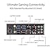immagine 4ASUS ROG Crosshair VIII Hero Wi-Fi Scheda Madre Gaming AMD X570 ATX con PCIe 4.0, 16 Fasi di Alimentazione, OptiMem III, Wi-Fi 6 onboard, LAN 2.5 Gbps, USB 3.2, SATA, M.2 e Aura Sync RGB