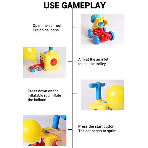image for KDRose Balloon Powered Car Balloon Launcher, Balloon Launcher Powered 