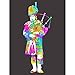Produktbild Wee Blue Coo Piper Scotland Bagpipes Art Print Poster Wall Decor Kunstdruck Poster Wand-Dekor-12X16 Zoll