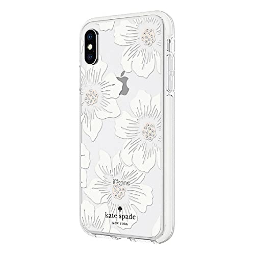 Coque iPhone XS Kate Spade Hollyhock protection rigide fleur - 3