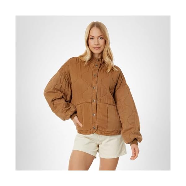[BLANKNYC] Tencel Quilted Jacket