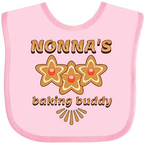 inktastic Nonnas Baking Buddy Grandchild Baby Bib