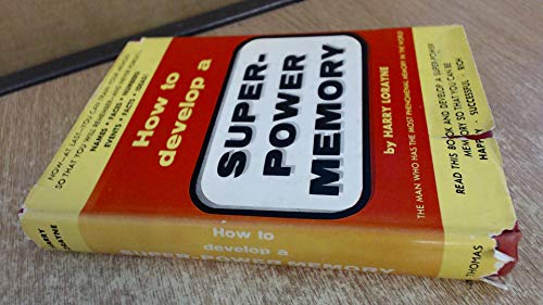 How To Develop A Super-Power Memory [French] B000SBTBUQ Book Cover