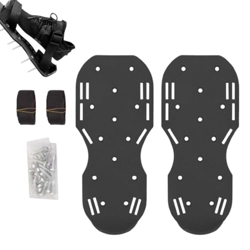 Outils d'aération de pelouse avec sangles pour terre compacte de jardin