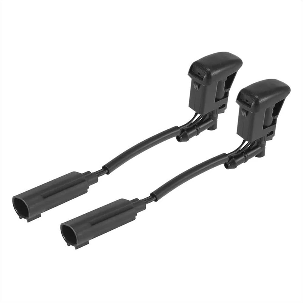 Accessori per Auto Compatibile con BMW Serie 1 per E81 E82 E87 X3 E83 X5 E53 Z4 E85 E86 Ugello Spruzzatore Lavavetri Riscaldato per Parabrezza 1 Paio 61667110851