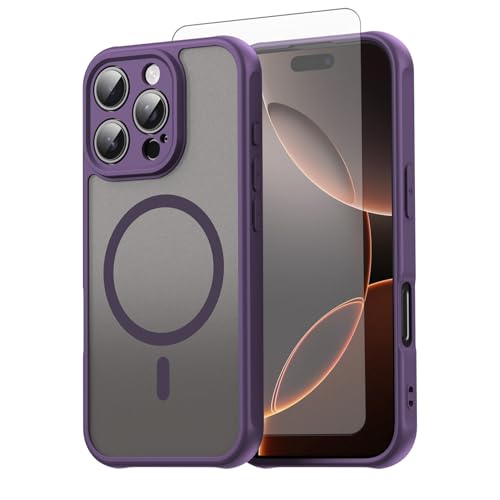 Coque iPhone 16 Pro mat pour éviter les traces de doigts au bureau