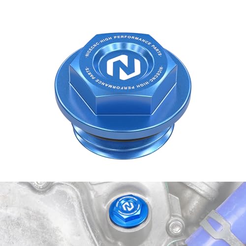 Image of NICECNC Motorcycle Engine Tank Cover Plug Cap Universal Compatible with Honda CRF150R 2007-20 CR125R 1990-07 CR250R 90-07 CRF250R 04-17,Compatible with Yamaha YZ80 85 1998-20 YZ250 99-22,See Fitment