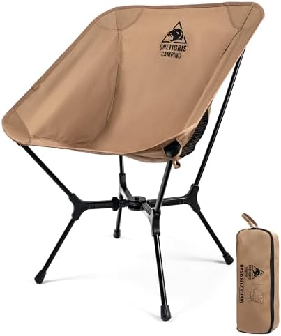 OneTigris OASISFLEX Campingstuhl faltbar 150 kg, Klappstuhl Campi...