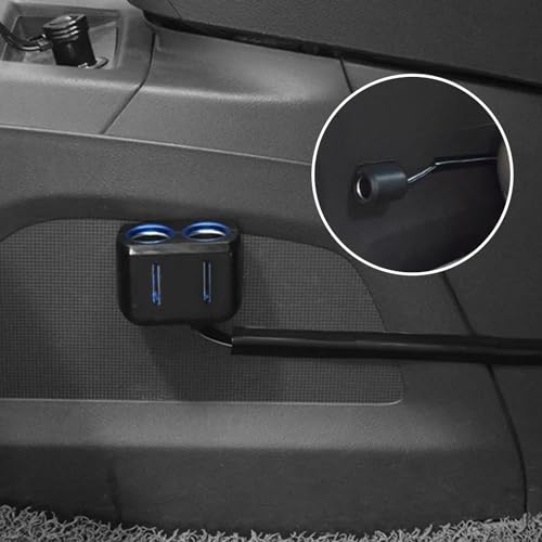 Tobenbone 4PCS Car Concealed Wire Sleeve, Cable Management Sleeves, Concealed Wire Cover Line Sleeve Car Cable Clips Auto Accessories, Adhesive Cable Hidden Protector for USB, Audio and Video Line - Thumbnail 4