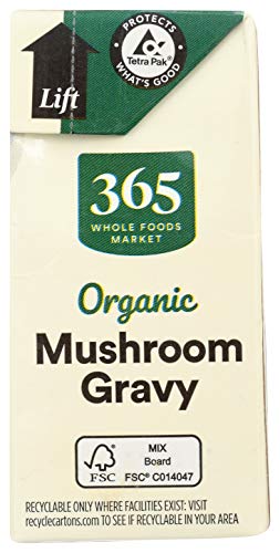 Image of 365 by Whole Foods Market, Gravy Mushroom Organic, 12 Ounce (Pack of 4)