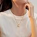 18K Gold Plated Four Leaf Clover Necklace for Women Lucky Clover Pendant Dainty Gold Necklace Elegant Jewelry Gift for Any Occasion