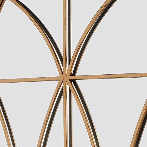 59''H X 30'' W Full Length Large Gold Arch Window Pane Mirror Floor Mirror With Metal Distressed Frame For Farmhouse, Kitchen, Dining Room, Living Room.bathroom, Porch, Hallway #TOP3