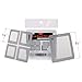 by.RHO Window and Door Screen Repair Patch kit. 25 Patches, Black (1⅞