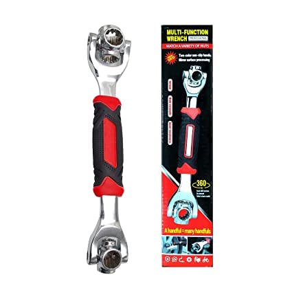 HEBEZON Tiger wrench 48 in 1 Swivel Head Multi Tool Spanne Tools Socket Works with Spline Bolts Multifunction PassTorx 360 Degree 6-Point Universal Furniture Car Repair (PACK OF 1). (B0C2Z1HZ5Z) Amazon Price History, Amazon Price Tracker
