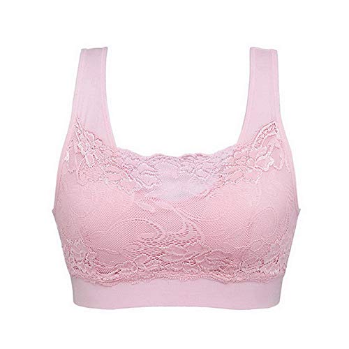 Brassière Femme En Dentelle – Sans Armatures, Push-up Léger – Bralette Confortable Pour Quotidien – Grande Taille Disponible