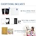 MYPAWLETS Paw Print Kit,Clean Touch/Inkless Ink Pad for Dog/Cat Pawprints,Paw Print Stamp Pad for Dogs,Dog Paw/Nose Print Kit Keepsake,Pet Paw Print Impression Kit with Frame,Gifts for Pet Parents-2L