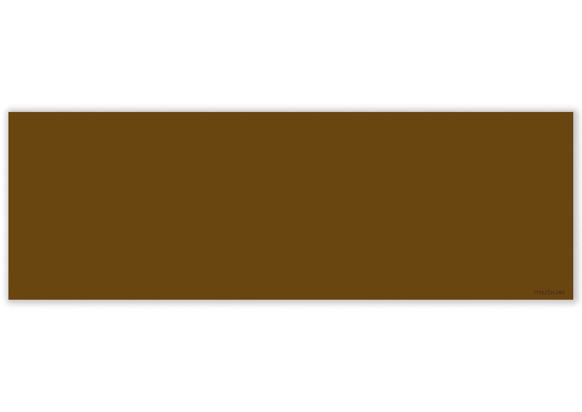 mubusi Alfombra Vinílica Cocina Salón - Varios Tamaños - (Plano Marrón 40x120 cm)