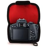 MegaGear MG1194 ultralekka neoprenowa obudowa na aparat kompatybilna do Canon EOS Rebel SL3, 250D, Kiss X10, Rebel SL2, Kiss X9, Rebel T7i, Kiss X9i (18-135mm), 77D, 9000D, 200D, 800D