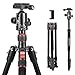Produktbild BONFOTO B168 Kamera Stativ Einbeinstativ, 178cm Kompakt Aluminiumlegierung Reisestativ mit Handy Halterung, Kugelkopf und Stativtasche