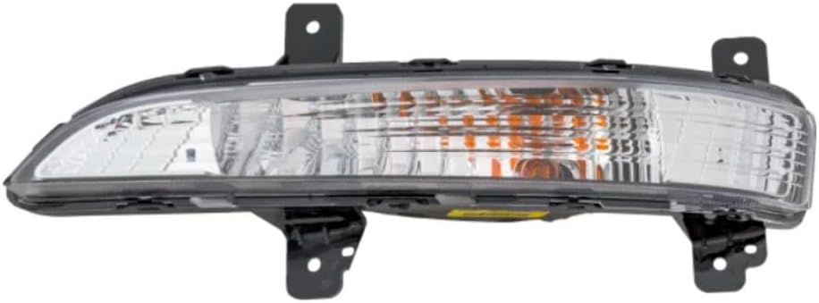 CarLights360: For 2013 2014 2015 2016 2017 Chevy Traverse Front Signal/Corner Light Assembly Driver Side w/Bulbs - CAPA Certified Replacement for GM2530135