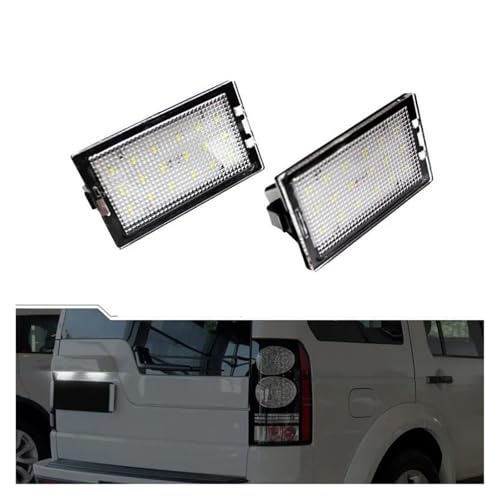 Lámpara LED Canbus anti error para luces de matrícula de Freelander 2 5
