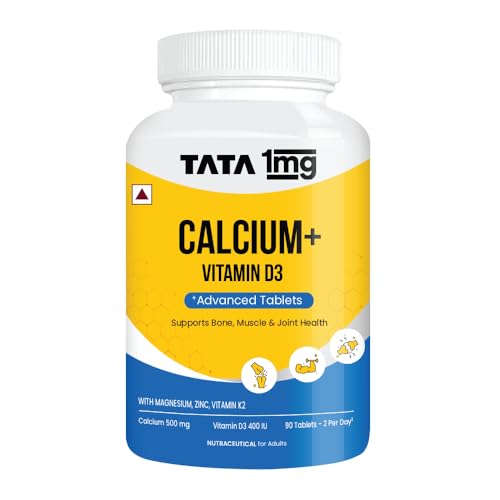 Tata 1mg Calcium Vitamin D3 Tablet, Pack of 90 (B0DG5VS2DV) Amazon Price History, Amazon Price Tracker