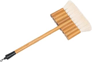 Multifunctional 5-Row Paint Brush Reusable Wool 3-Row Paint Brush for Gouache Painting Pottery Painting