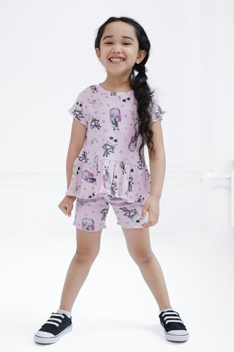 Image of Disney Girls' 2-Piece Tee and Shorts Set for Baby & Kids