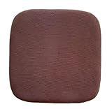 Fixation Sécurisée : Dotées de liens ou d'un dos antidérapant, ces galettes de chaise déhoussables restent bien en place, garantissant un soutien constant pendant les repas