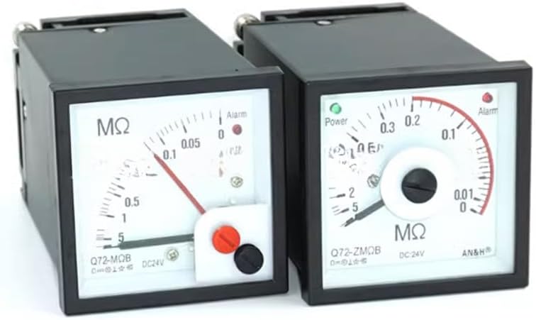 DC24V Q72 ZMΩB DC220V 5MΩ Wide angle 240 degree display DC insulation meter