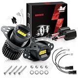 WinPower Angel Eyes E90/E91 LCI 2009-2011 Anello luminoso 63112179077 Luci di posizione Luci diurne 12W, senza errori, Bianca 6000K, 2 pezzi