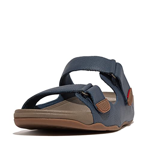 Image of FitFlop Men's Gogh Moc Slide Leather Sandal