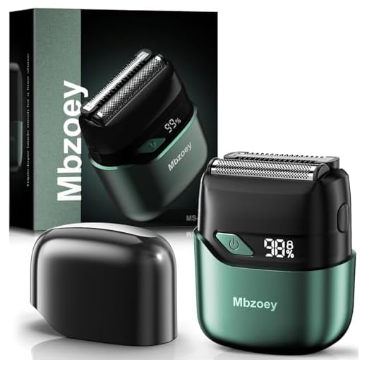Emerald Green Electric Foil Shaver