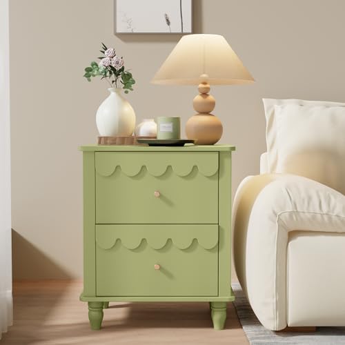 UEV Juego de 2 Mesitas de Noche con Somier