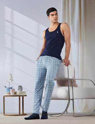 Image of Jockey IM03 Men Tencel Micro Modal Cotton Elastane Stretch Regular Fit Pyjama with Side Pockets (Colors & Prints May Vary)