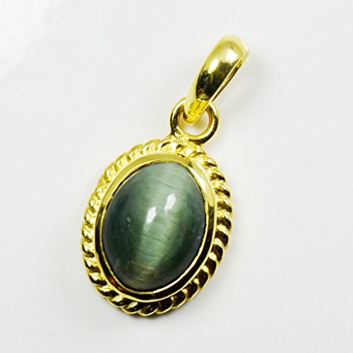 Pendentif œil de chat naturel 5 carats le cadeau idéal pour elle