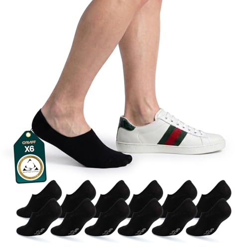 Chaussettes invisibles en coton égyptien premium et douces pour homme et femme