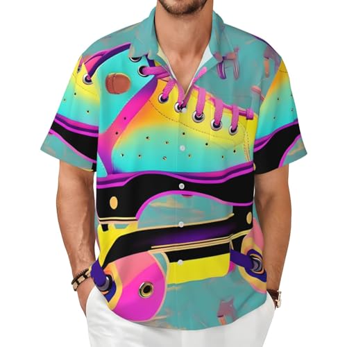 Chemise à manches courtes colorées homme aux finitions douces