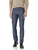 Naked & Famous Denim Men's Superskinnyguy Black X Grey Stretch Selvedge Jeans, 31